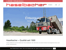 Tablet Screenshot of haselbacher.com